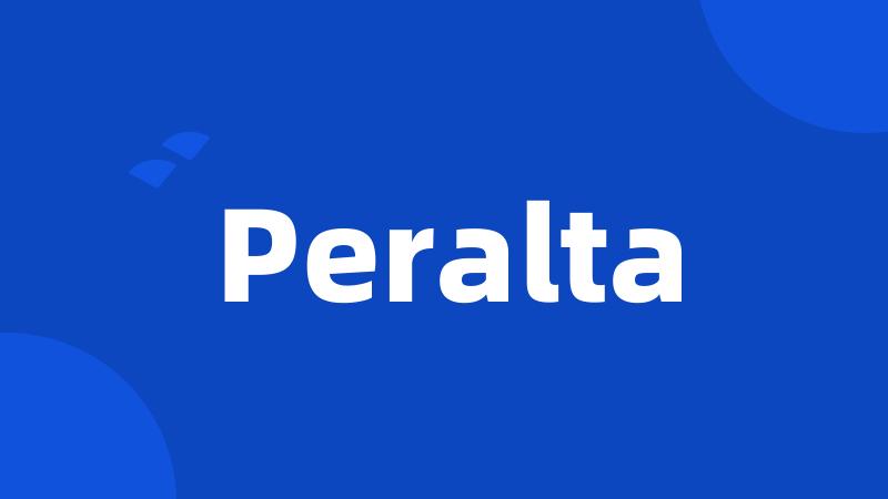 Peralta