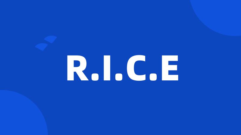 R.I.C.E