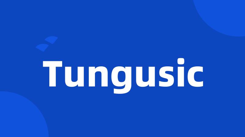 Tungusic