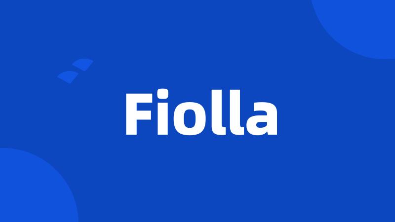 Fiolla