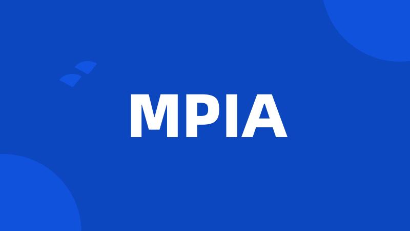 MPIA