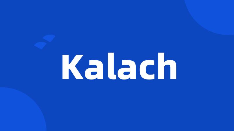 Kalach