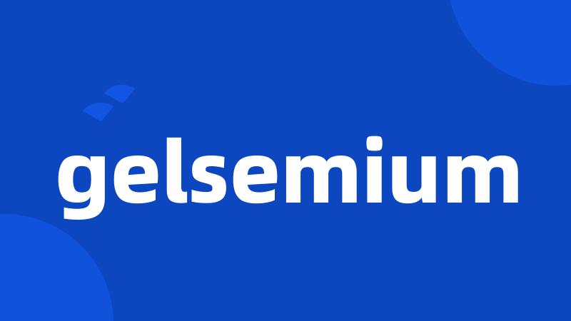 gelsemium