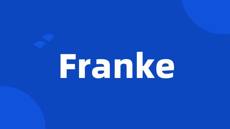 Franke