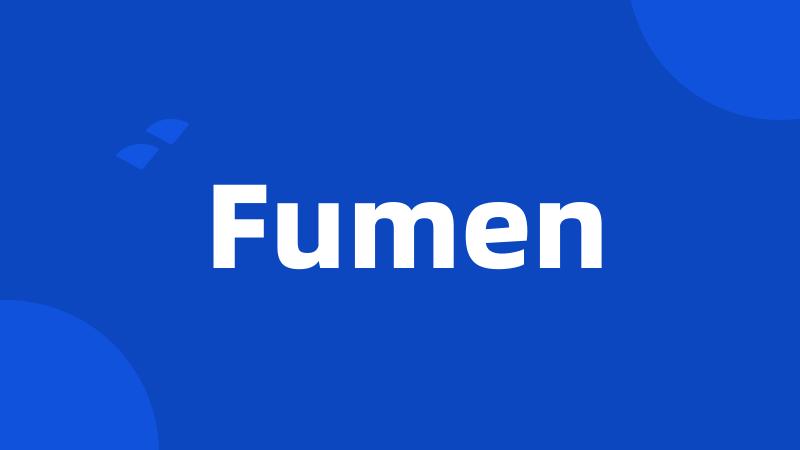 Fumen