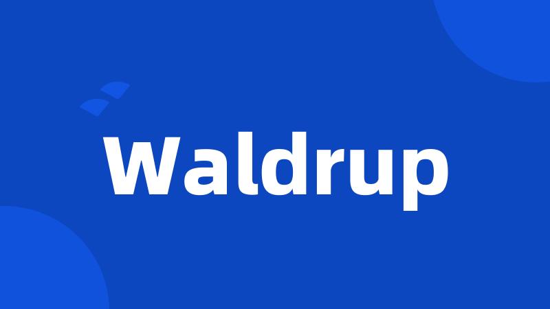 Waldrup