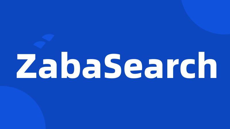 ZabaSearch