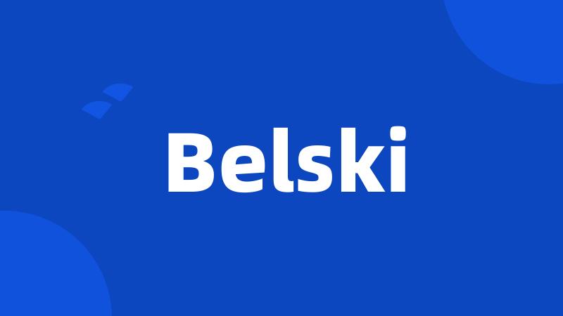 Belski