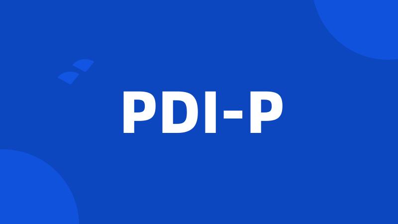 PDI-P