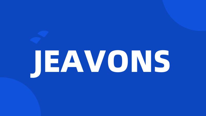 JEAVONS