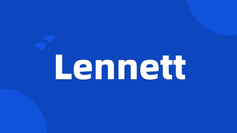 Lennett
