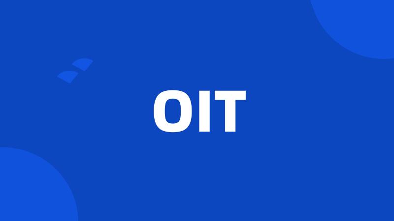 OIT