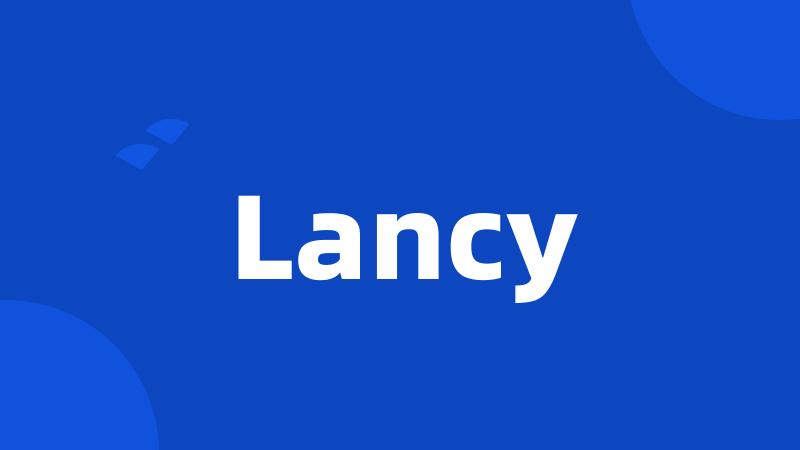 Lancy