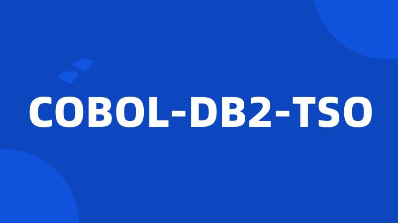 COBOL-DB2-TSO
