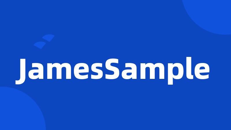 JamesSample