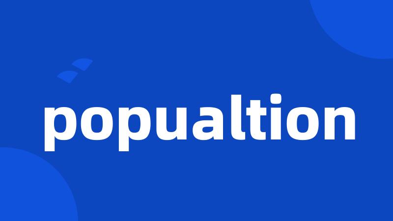 popualtion