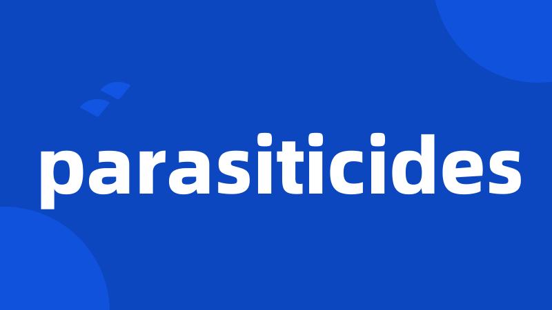 parasiticides