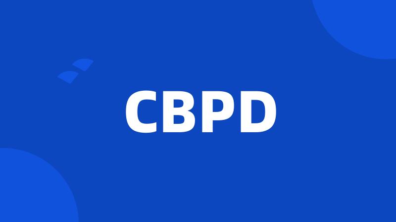 CBPD