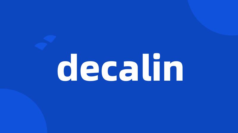 decalin