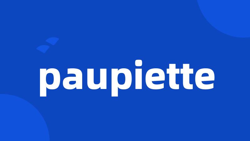 paupiette