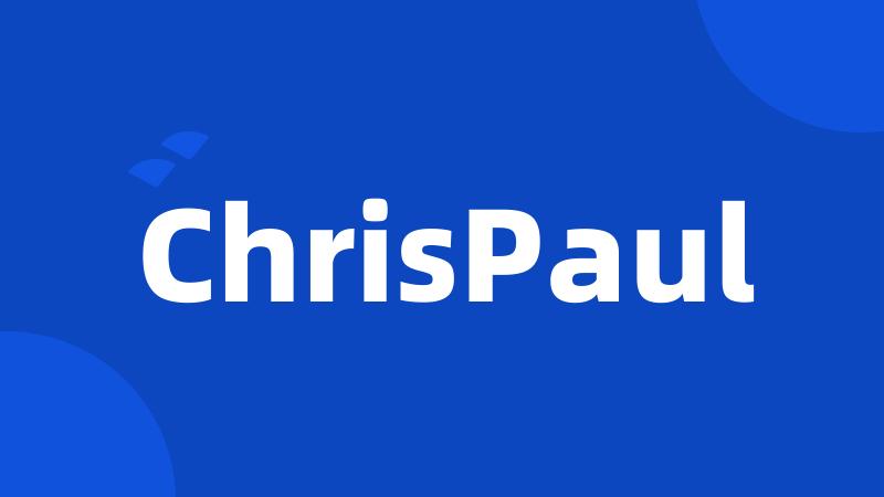 ChrisPaul