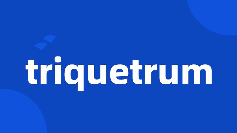 triquetrum