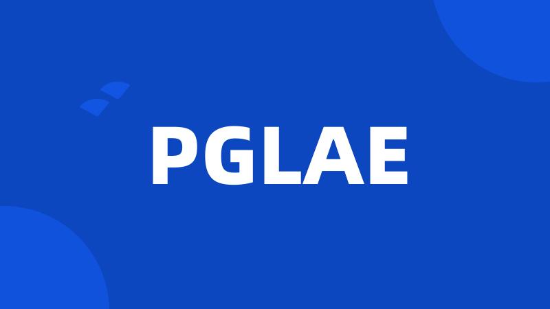 PGLAE