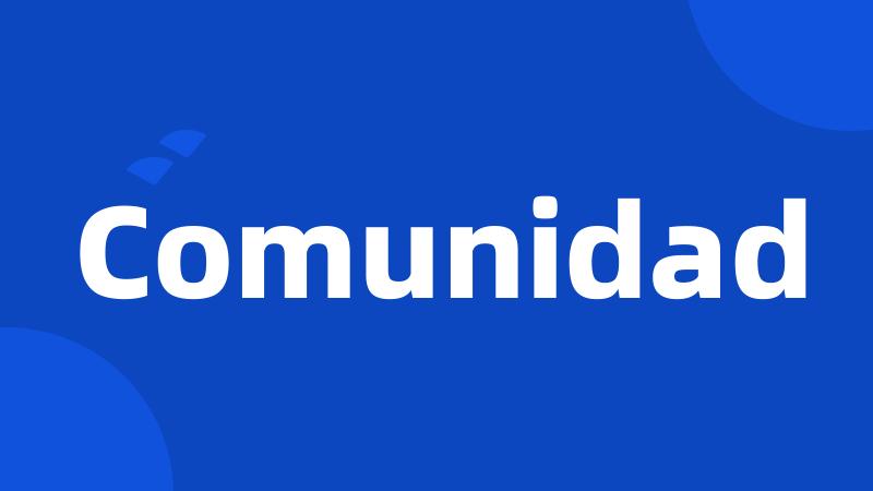 Comunidad