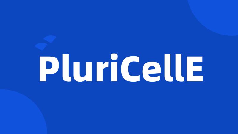 PluriCellE