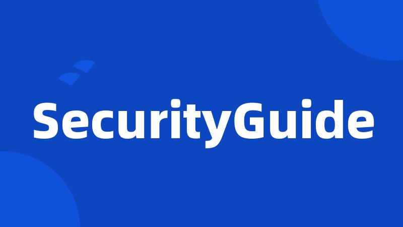 SecurityGuide