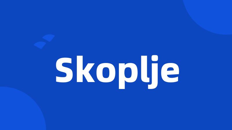 Skoplje