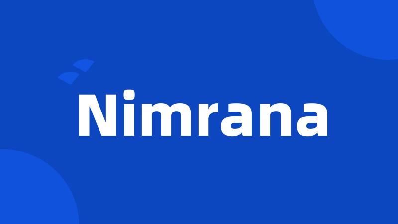 Nimrana