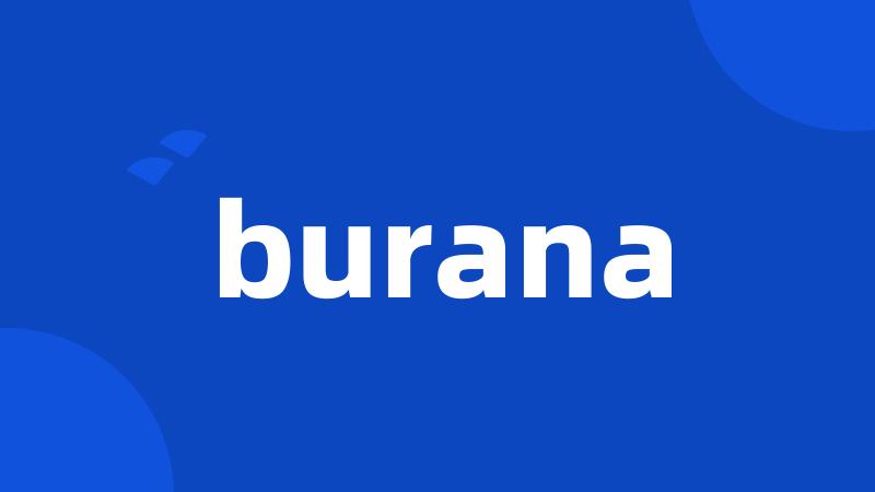 burana