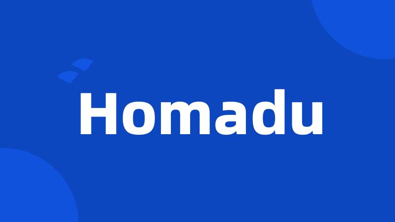 Homadu