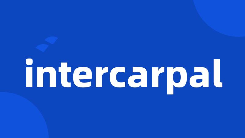 intercarpal