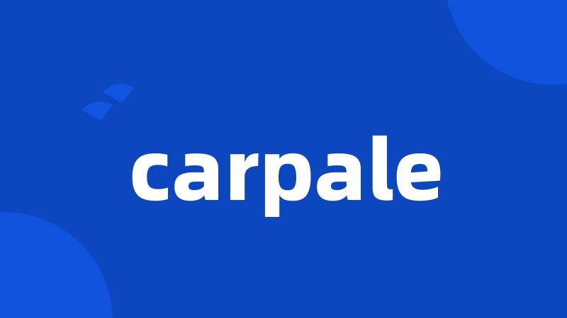 carpale