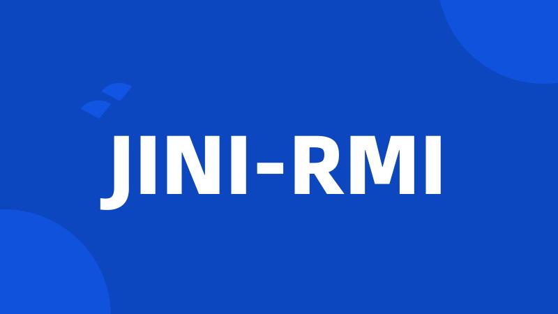 JINI-RMI