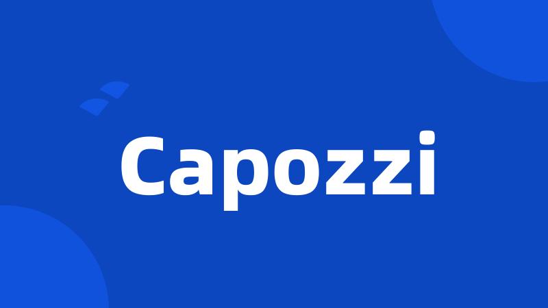 Capozzi