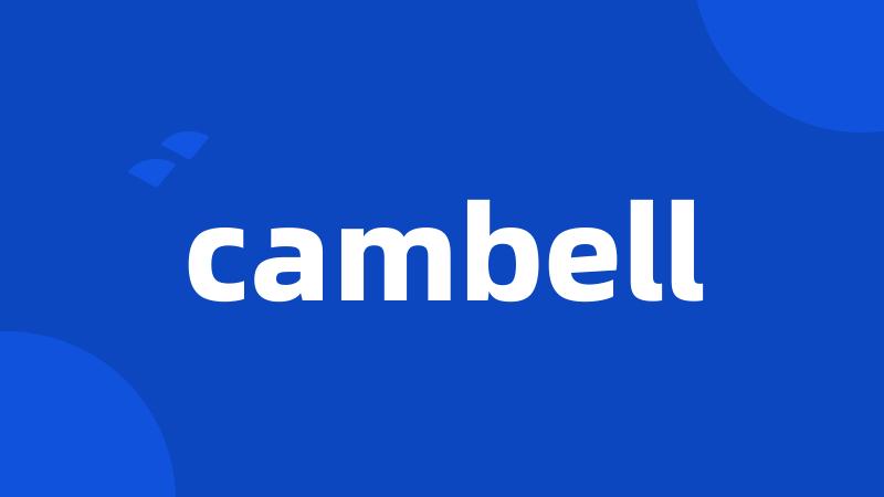 cambell