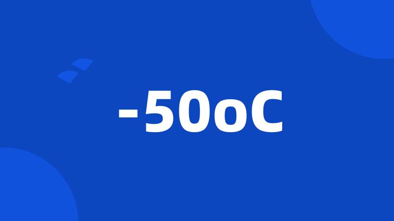-50oC