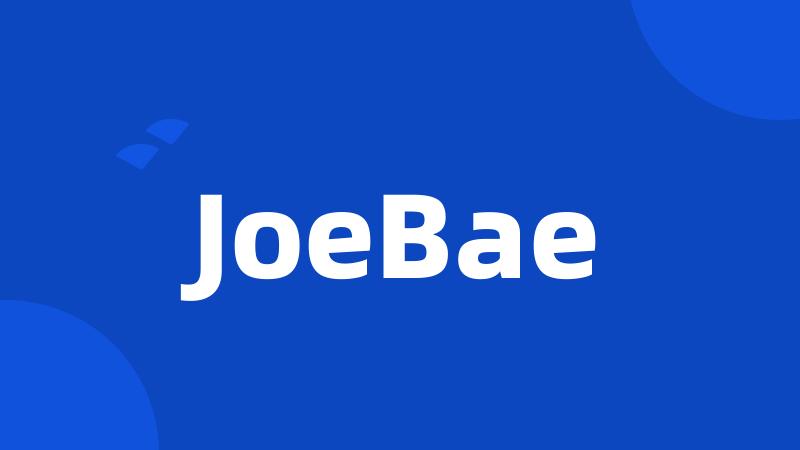 JoeBae