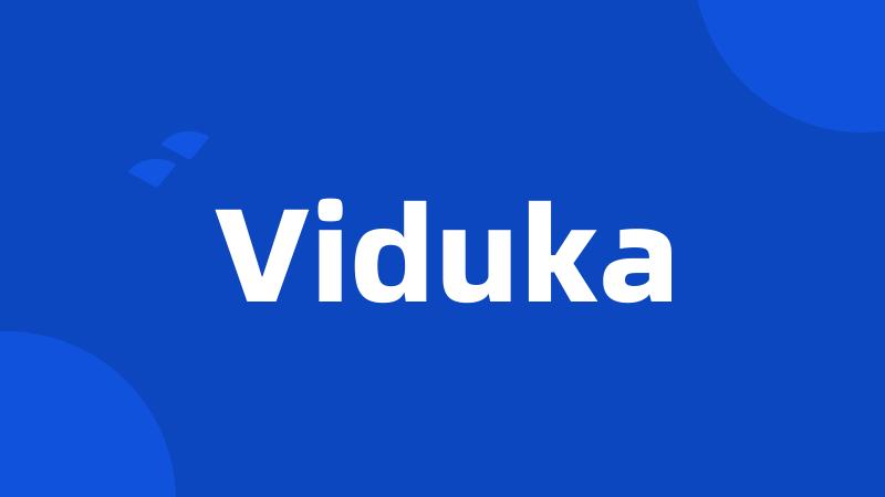 Viduka