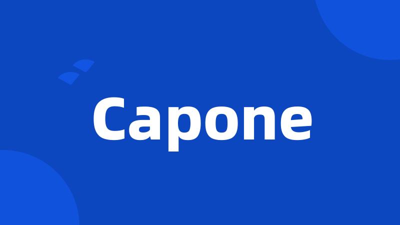 Capone