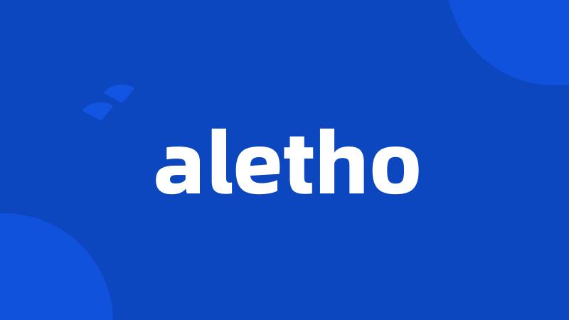 aletho