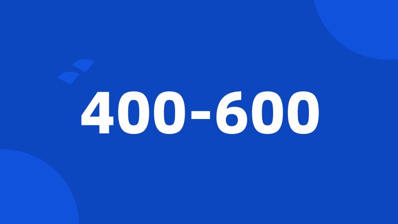 400-600