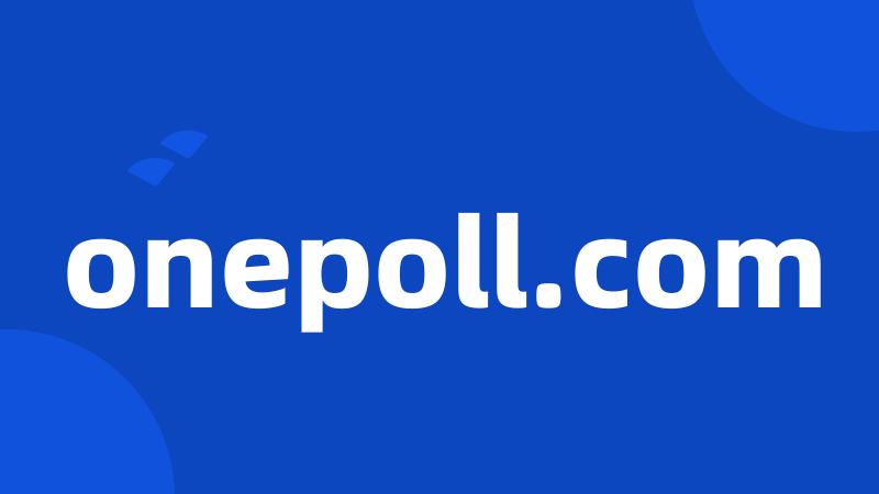 onepoll.com