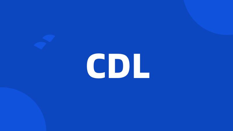 CDL