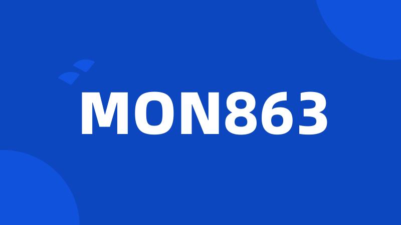 MON863