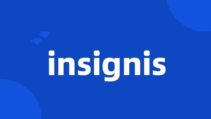 insignis