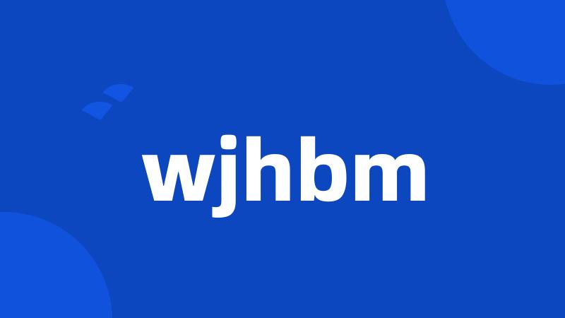 wjhbm